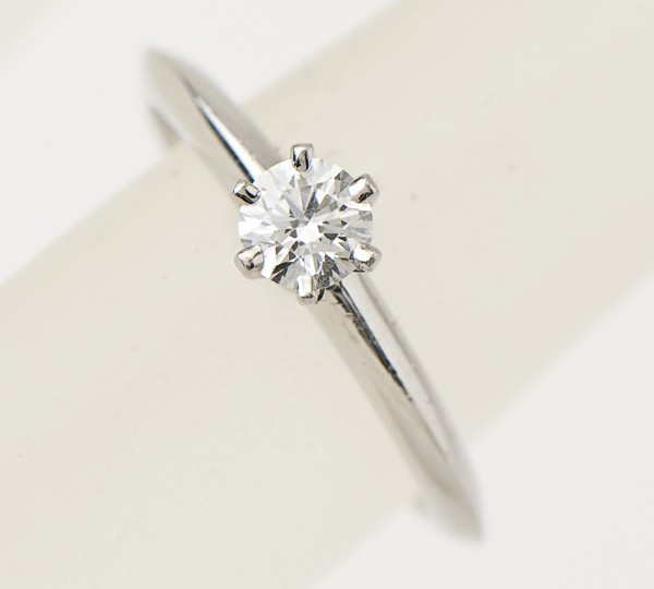 [写真]ダイヤモンド0.31ct プラチナ950 リング【買取相場】